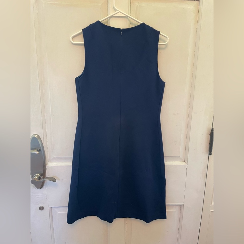 Navy Office Dress - Picture 2 of 4